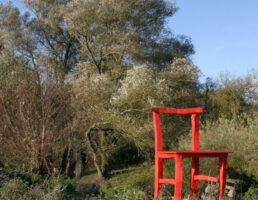 Roter Stuhl